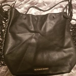 Victoria secret leather bag